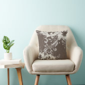 PixDezines DIYカラー/調整可能なクリームスワール クッション (椅子)