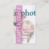 PixDezines DIYフォト+フォント 名刺 (裏面)