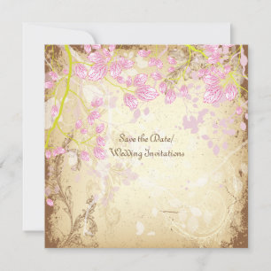 PixDezines DIYヴィンテージ+フローラ セーブザデート