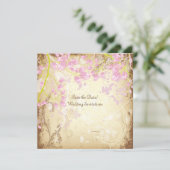 PixDezines DIYヴィンテージ+フローラ セーブザデート (スタンド正面)