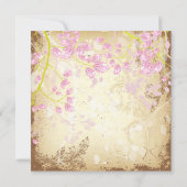 PixDezines DIYヴィンテージ+フローラ セーブザデート (裏面)