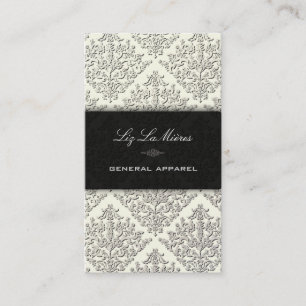 PixDezines diy背景、レースEtienne Damask 名刺
