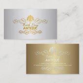 PixDezines diy カラー/アンティーク スクロール フォー メタル 名刺 (正面/裏面)