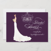 PixDezines DIY カラー+イベント/ブライダルシャワー 招待状 (正面)