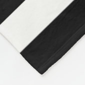 PixDezines DIY カラー/ブラック/ホワイト/ストライプ フリースブランケット (角)