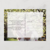 PixDezines DIY カラー / Save our Date / 偽のゴールド ポストカード (裏面)