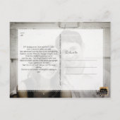 PixDezines DIY カラー / Save our Date / 偽のゴールド ポストカード (裏面)