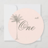 PixDezines DIY/パーム/テーブルナンバー 招待状 (裏面)