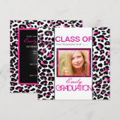 PixDezines diy 2012 grasial, cheetah 招待状 (正面/裏面)