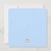 PixDezines diy colors、fotosの誕生の発表 案内状 (裏面)