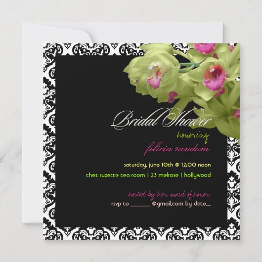 PixDezines diy green orchid+olivia damask(PixDezin 招待状 (裏面)