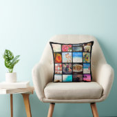 PixDezines DIY Instagram Collage写真、DIYカラー クッション (椅子)