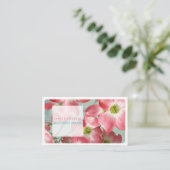 PixDezines Dogwood/写真 名刺 (スタンド正面)
