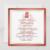 PixDezines Double Happines, 結婚's 招待状 (裏面)