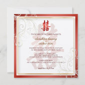 PixDezines Double Happines, 結婚's 招待状 (裏面)