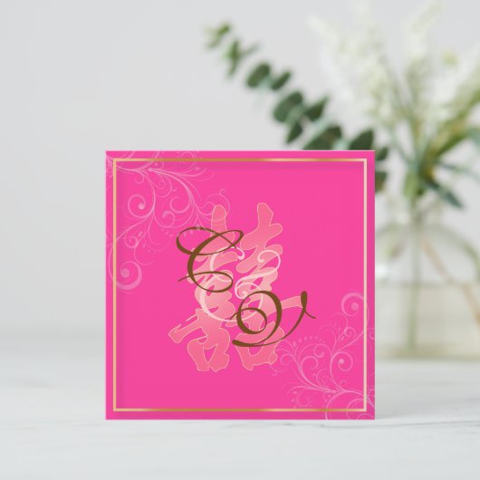 PixDezines Double Happines, 結婚's 招待状 (スタンド正面)