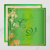 PixDezines Double Happines, 結婚's 招待状 (正面/裏面)