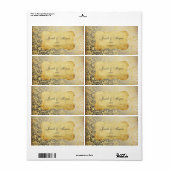 PixDezines Felinaフェイク、Silver Fidora Damask ラベル (フルシート)