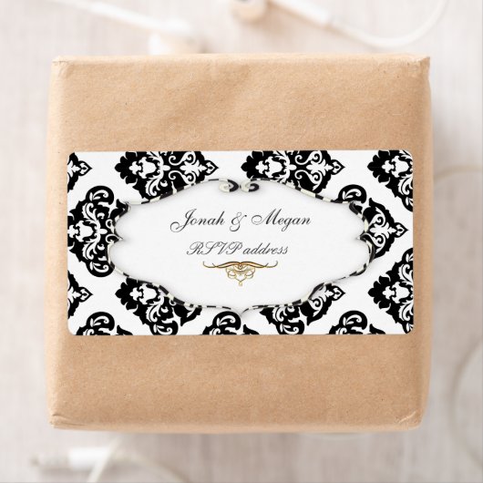 PixDezines Felina、Olivia Damask ラベル (インサイチュ)