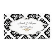 PixDezines Felina、Olivia Damask ラベル (正面)