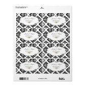 PixDezines Felina、Olivia Damask ラベル (フルシート)