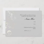 PixDezines filigree swirls/diy背景色 招待状 (裏面)