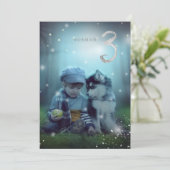 PixDezines Firefles 3rd誕生日 招待状 (スタンド正面)