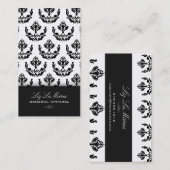 PixDezines firenze damask/diy背景色 名刺 (正面/裏面)