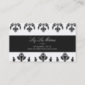 PixDezines firenze damask/diy背景色 名刺 (裏面)