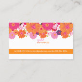 PixDezines Floral ～ Alegre 名刺 (裏面)