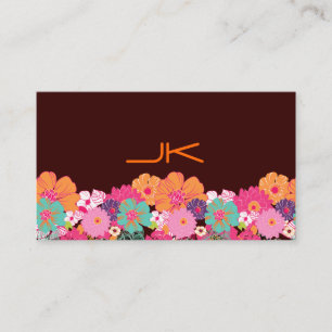 PixDezines Floral ~ Alegre 名刺