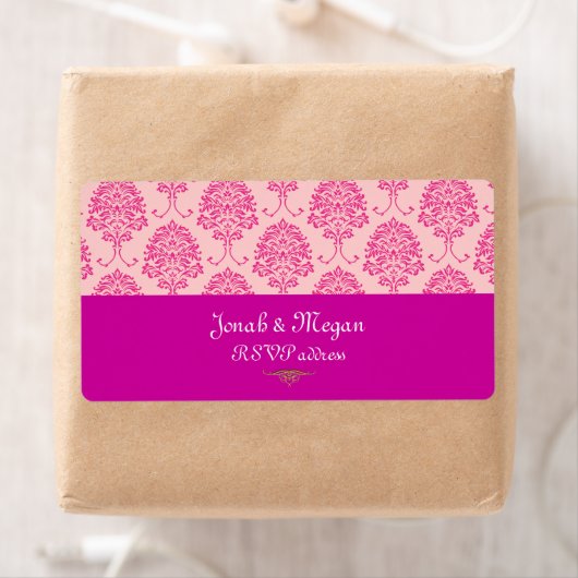 PixDezines Florentius Damask/DIYカラー ラベル (インサイチュ)