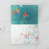 PixDezines Fluttering By2、サンキューカード サンキューカード (内部)