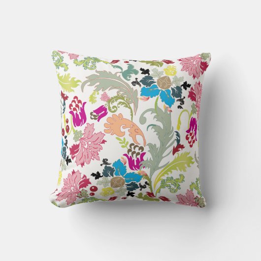 PixDezines Garden/diy背景色 クッション (正面)