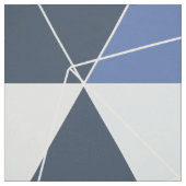 PixDezines geometric/blueアジサイ ファブリック (見本)