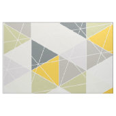 PixDezines geometric/yellow/gray ファブリック (ファットクウォーター)