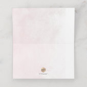 PixDezines H2アジサイほこりっぽいバラ プレイスカード (内部開封)