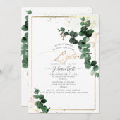 PixDezines H2ガムユーカリ洗礼 招待状 (正面/裏面)