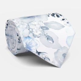 PixDezines H2ダスティブルーネイビーバラネックタイ ネクタイ