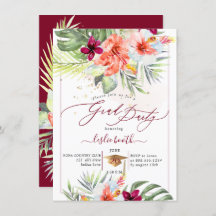 PixDezines H2トロピカルパラダイスルアウ(ハワイ式宴会)卒業イン