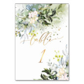 PixDezines H2ブルーエレガントガムユーカリ テーブルナンバー (裏面)