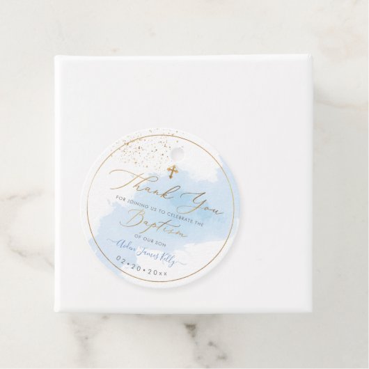 PixDezines H2ブルー金ゴールドダストバプテスマ フェイバータグ (インサイチュ)