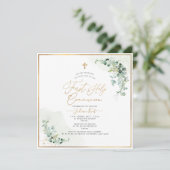 PixDezines H2ユーカリ第1回聖餐会 招待状 (スタンド正面)