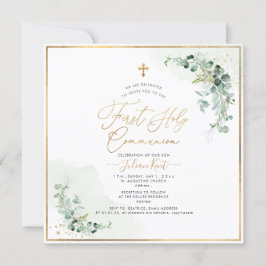 PixDezines H2ユーカリ第1回聖餐会 招待状