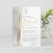 PixDezines H2埃っぽいブルーバティスモ 招待状 (スタンド正面)