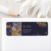 PixDezines H2抽象芸術モダン金ゴールドアクセントラベル ラベル (インサイチュ)