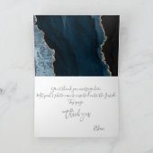 PixDezines H2石板ブルーシルバーアガテ（ユダヤ教の）バル・ミツバー✡ カード (内部)