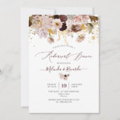 PixDezines H2秋の花リハーサルディナー 招待状 (正面)