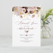 PixDezines H2秋の花リハーサルディナー 招待状 (スタンド正面)