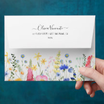 PixDezines H2繊細な野生の花ブライダルシャワー